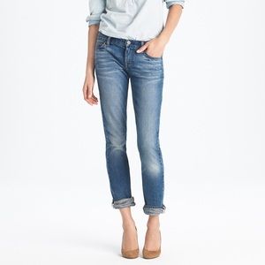 J. Crew Matchstick Jean in Selvedge Blue